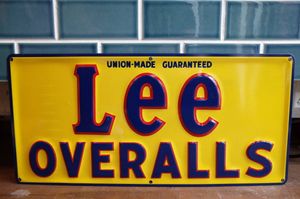 LEE 看板のYahoo!オークション(旧ヤフオク!)の相場・価格を見る｜Yahoo