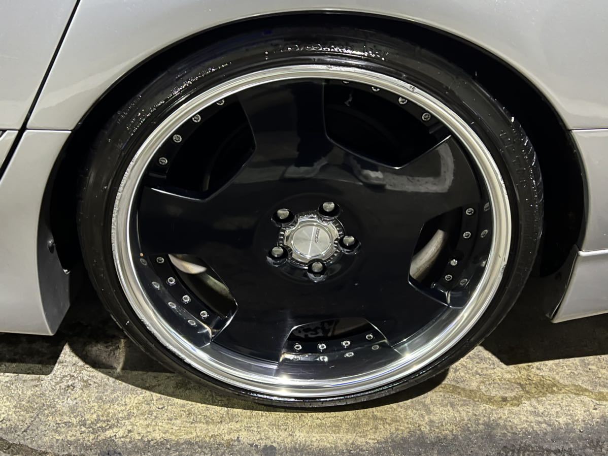 WORK ランベック LD1 114.3 4本セット9.5j8.5j 20インチホイール