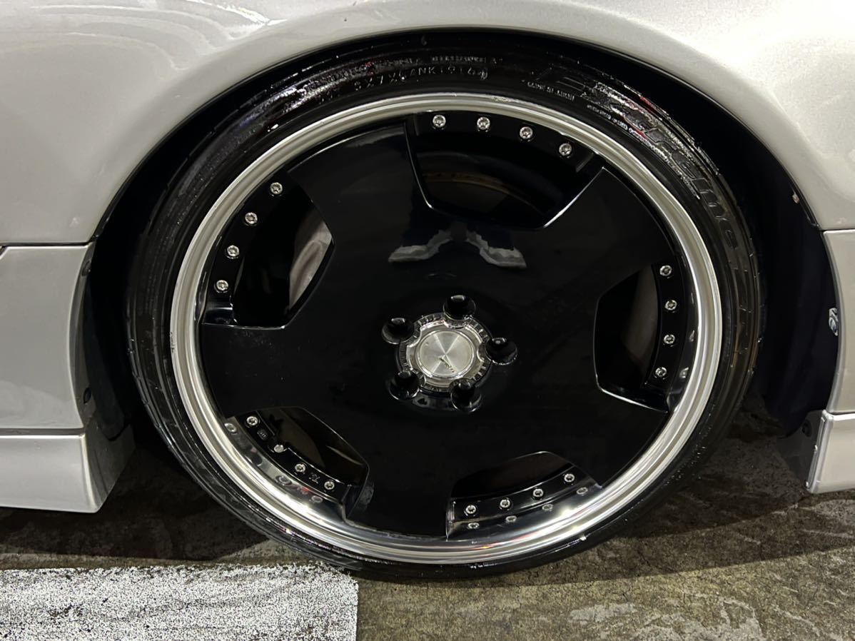 WORK ランベック LD1 114.3 4本セット9.5j8.5j 20インチホイール