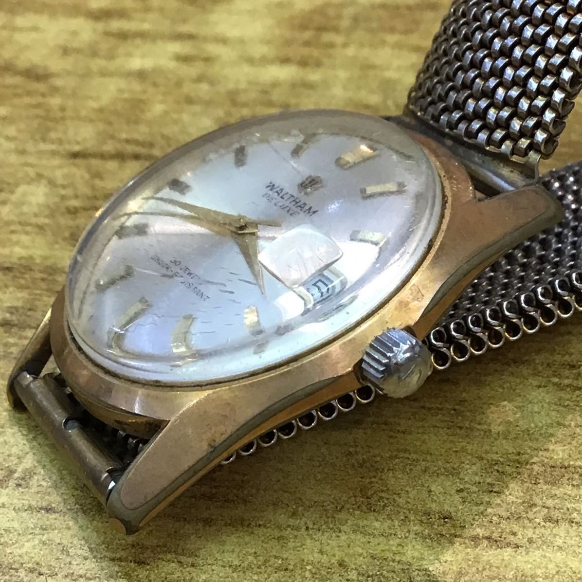 ネット卸し売り Waltham アナログ腕時計 シルバー/ゴールド 【公式通販】