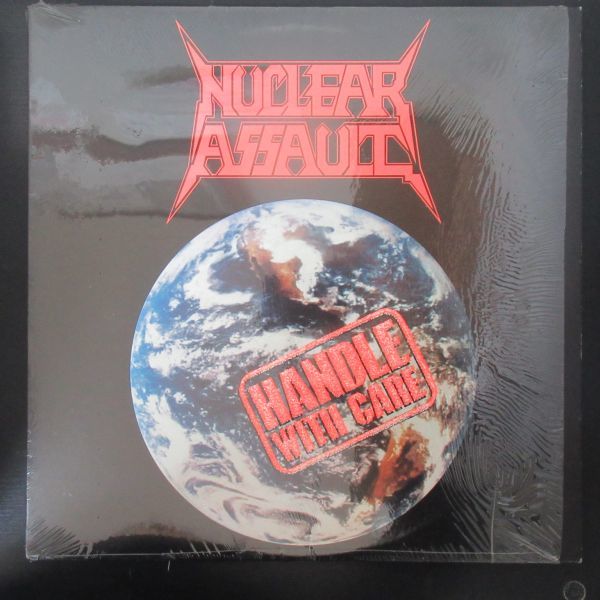 100%新品，HOT ROCK LP/シュリンク ピクチャースリーブ付き/NUCLEAR ASSAULT/HANDLE WITH CARE/Y-6594(一般)｜売買されたオークション情報、yahooの商品情報をアーカイブ公開 - オークファン 一般