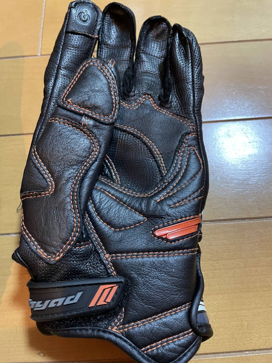 HYOD HSG308D 1096M ST-X CORE D30 レザーグローブM ブラック/オレンジ
