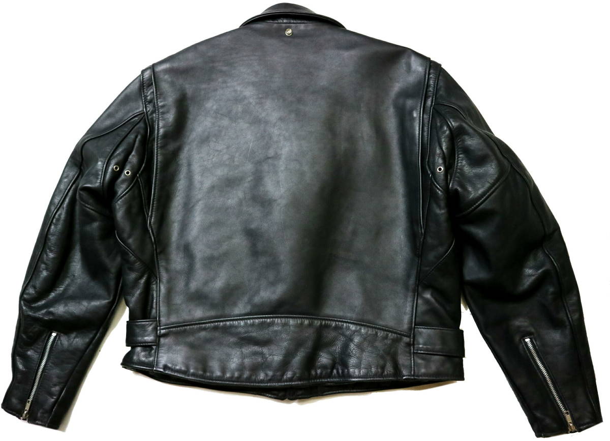 Schott 米国製 118 オイルドカウレザー ライダースジャケット 38（程度 