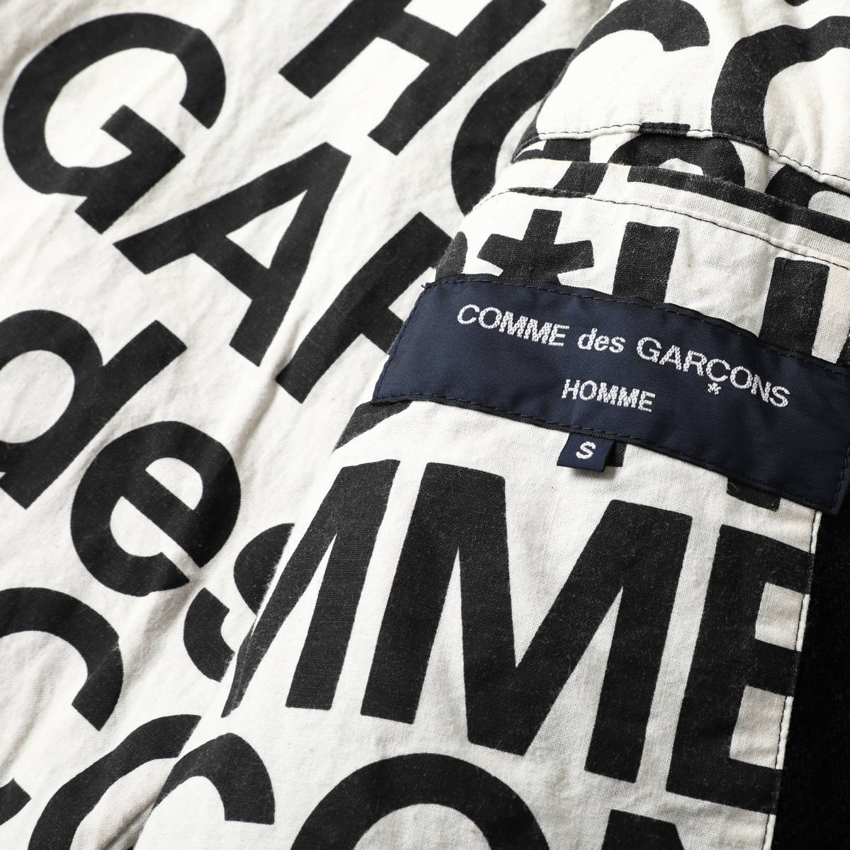 レア AD2005 COMME des GARCONS HOMME コムデギャルソンオム☆ 総柄 