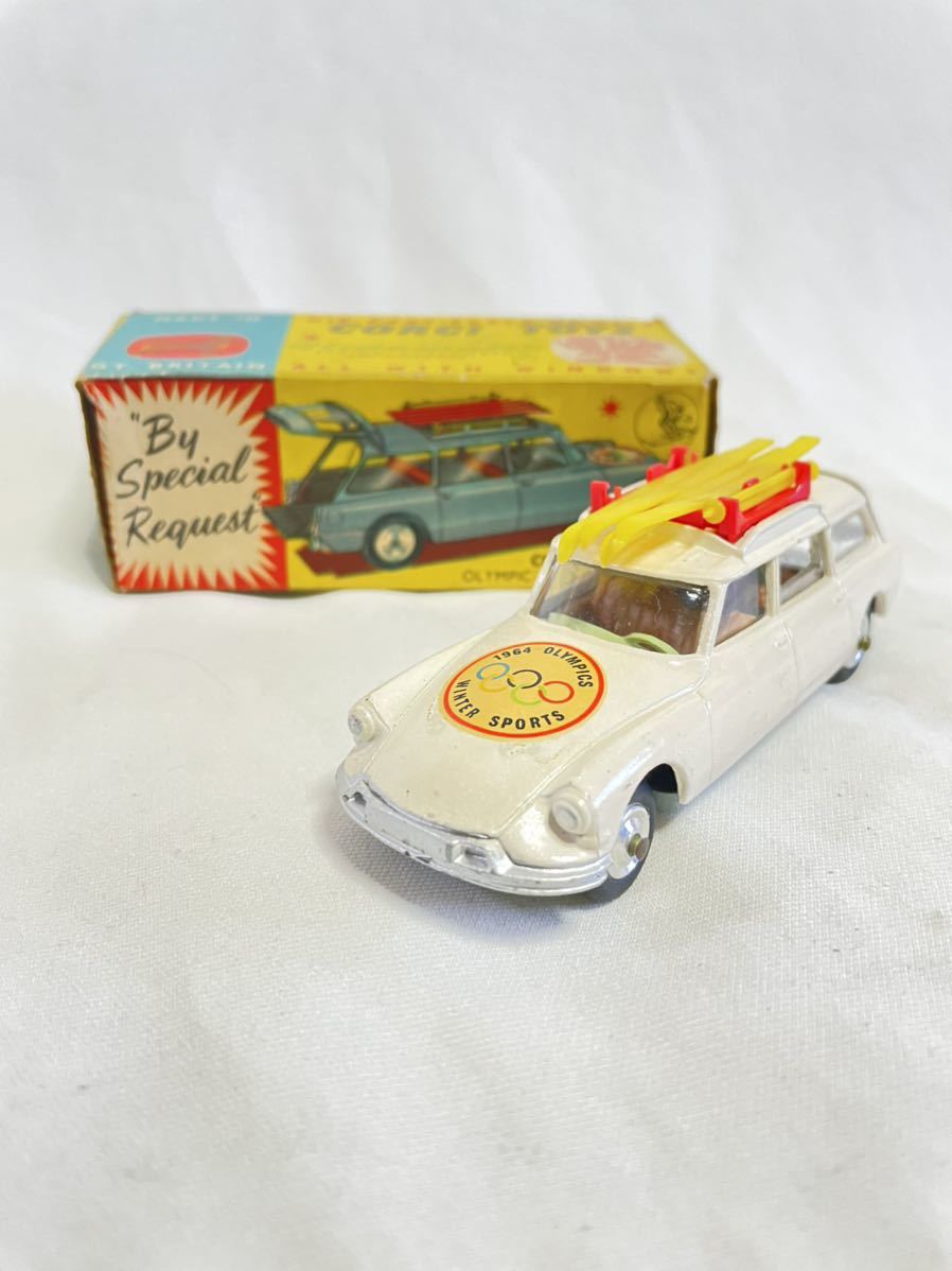  475 当時物 CORGI TOYS MADE IN GT.BRITAIN コーギーミニカー ダイキャストCITROEN SAFARI オリンピック限定MODEL475ヴィンテージ(コーギー)｜売買されたオークション情報、yahooの商品情報をアーカイブ公開 コーギー