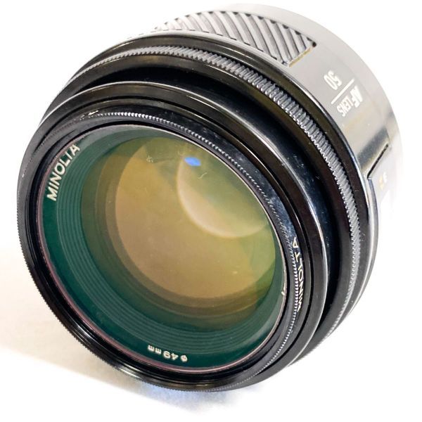 MINOLTA ミノルタ AF 50mm F1.4 Aマウント AF一眼レフ用 標準単焦点