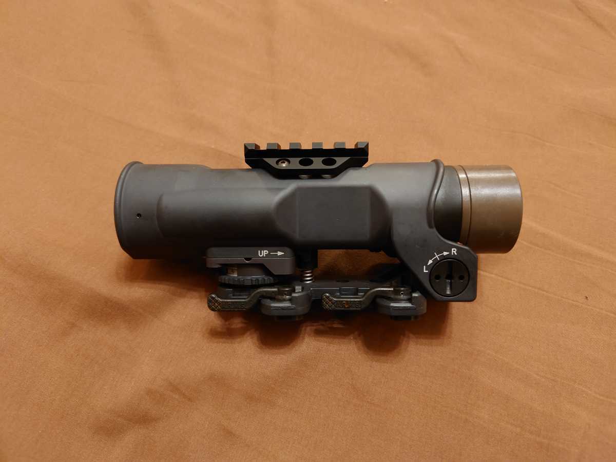 実物 elcan specter OS4x エルカンスペクター イギリス軍l85ドット