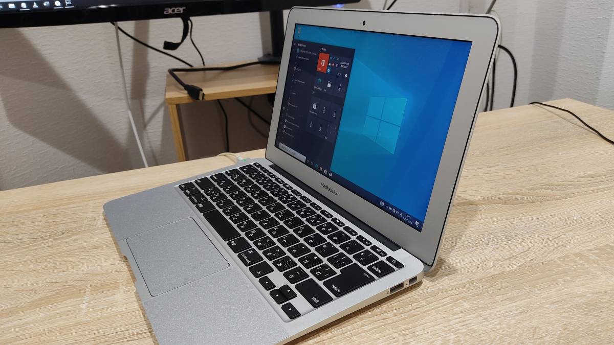 動作良好◇Win10pro同時搭載】MacBook Air（11-inch, Early 2015 
