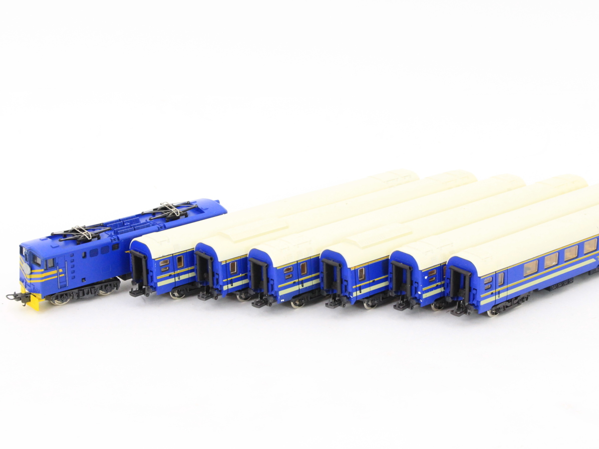 天賞堂 57018 マニ36 スハ32 改造車 EG 仕様 荷物室扉窓桟有 HOゲージ
