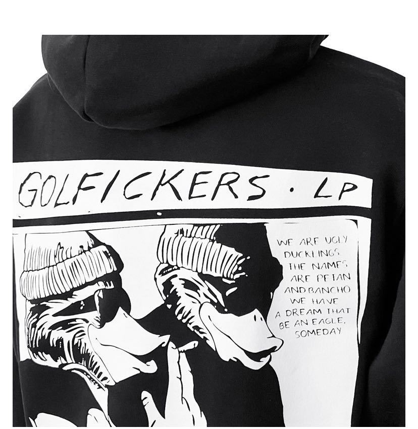 Golfickers スウェット Mustards Sweat -Black-（HOLE 501] Mustards 