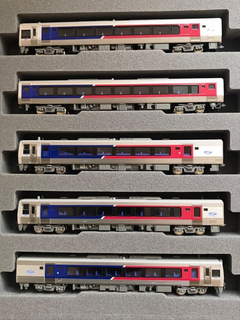 KATO 10-1628 JR四国N2000系 特急「うずしお4号」5両セット【美品