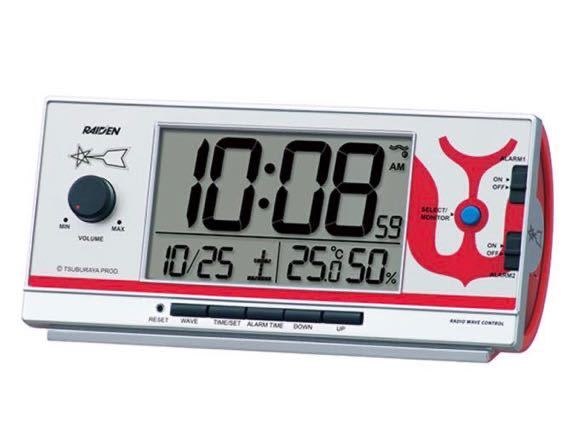 【高品質，定番人気】 セイコークロック ウルトラマン55周年記念モデル 電波時計 デジタル SEIKO 目覚まし時計 温度湿度(目覚し時計)｜売買されたオークション情報、yahooの商品情報をアーカイブ公開 - オークファ 置時計