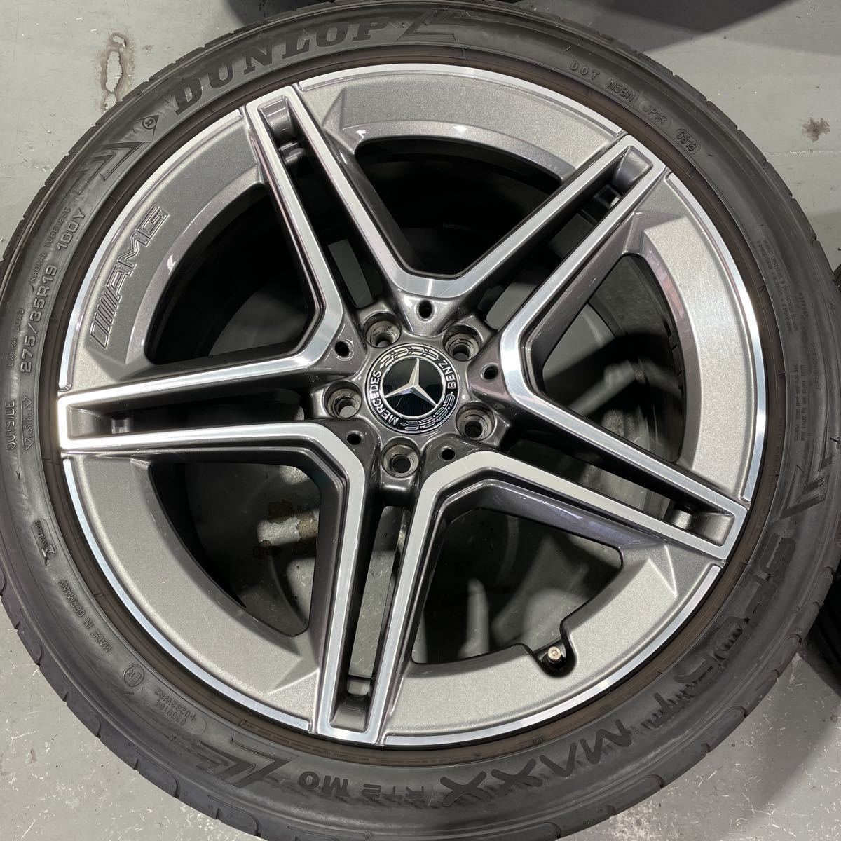 メルセデスベンツ CLS純正 AMG（C257 W257）19インチ タイヤホイール4 