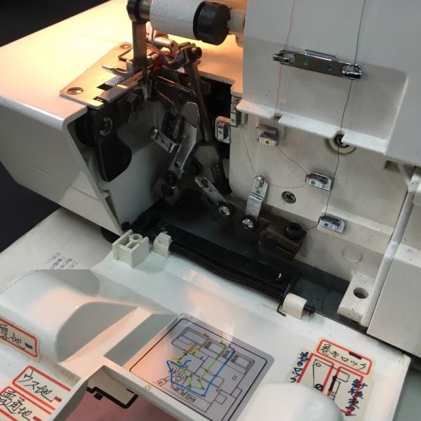 D11b84D1 SINGER S-300 ロックミシン シンガー アンティーク レトロ