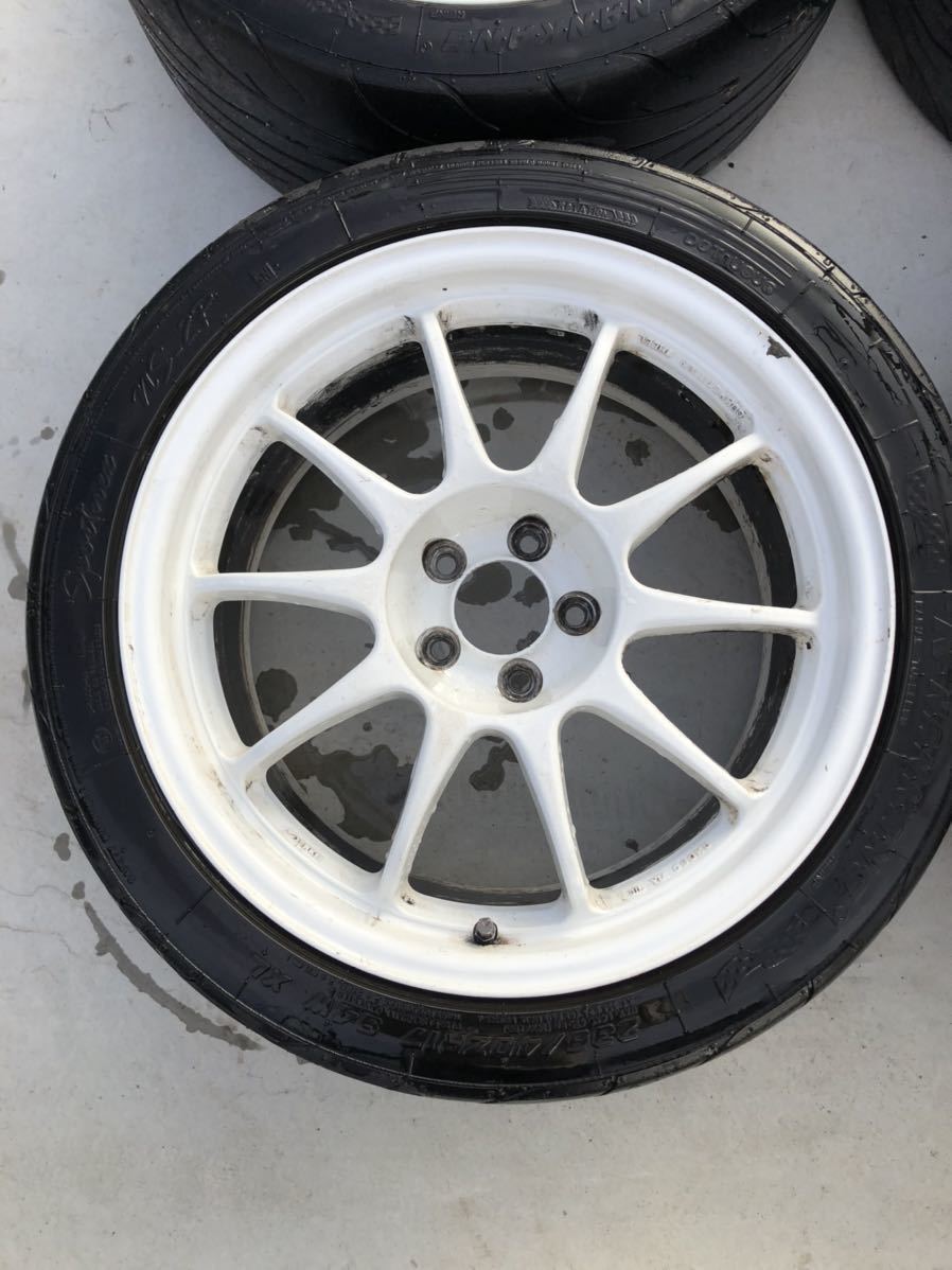 1円～】エンケイ ENKEI ES-TARMAC ES ターマック 17インチ 8J +35