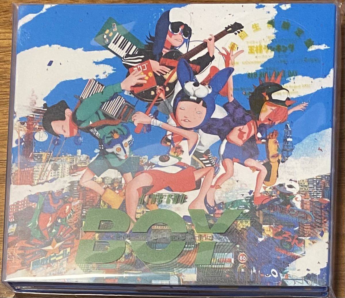 King Gnu / BOY ☆ 初回生産限定盤 CD+Blu-ray 購入特典 めんこ 付き