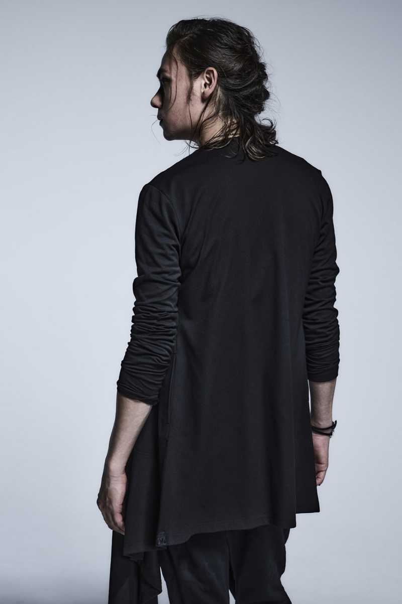 キリュウキリュウ 21SS ラップ フレアー カーディガン サイズM  