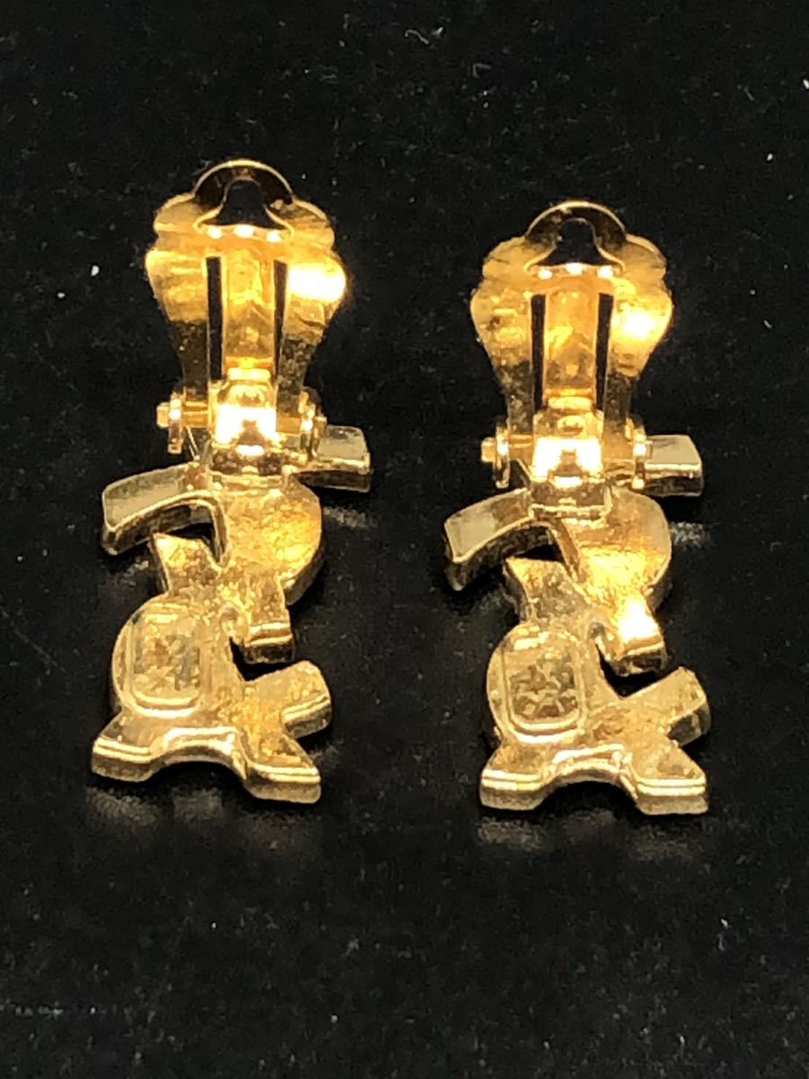 イヴサンローラン イヤリング Saint YSL Yves Laurent ゴールドカラー サンローラン ゴールド - ⑳ Ysl フェイクパール アクセサリー イヴ ルル