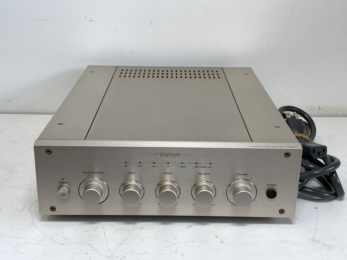SONY TA-F5000＜動作確認済み＞ソニー プリメインアンプ □ TA-F5000