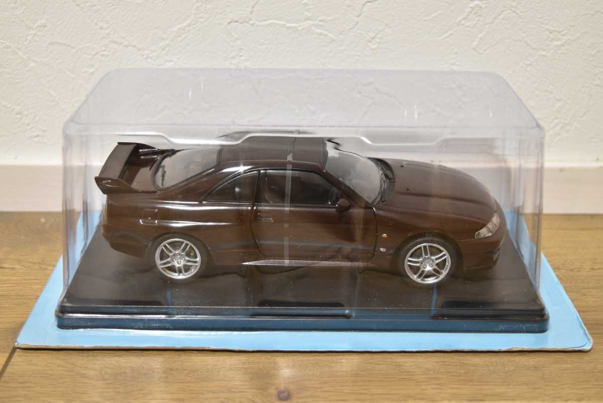 アシェット 1/24 国産名車コレクション 日産 スカイライン GT-R BCN R-33 1997