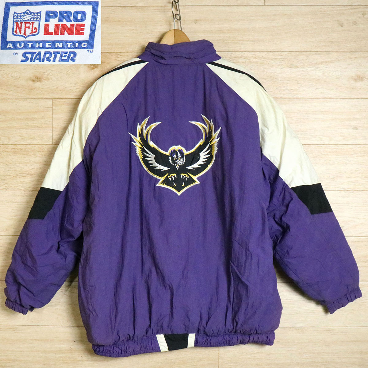 62/701 90s ビンテージ NFL Starter スターター BALTIMORE RAVENS 