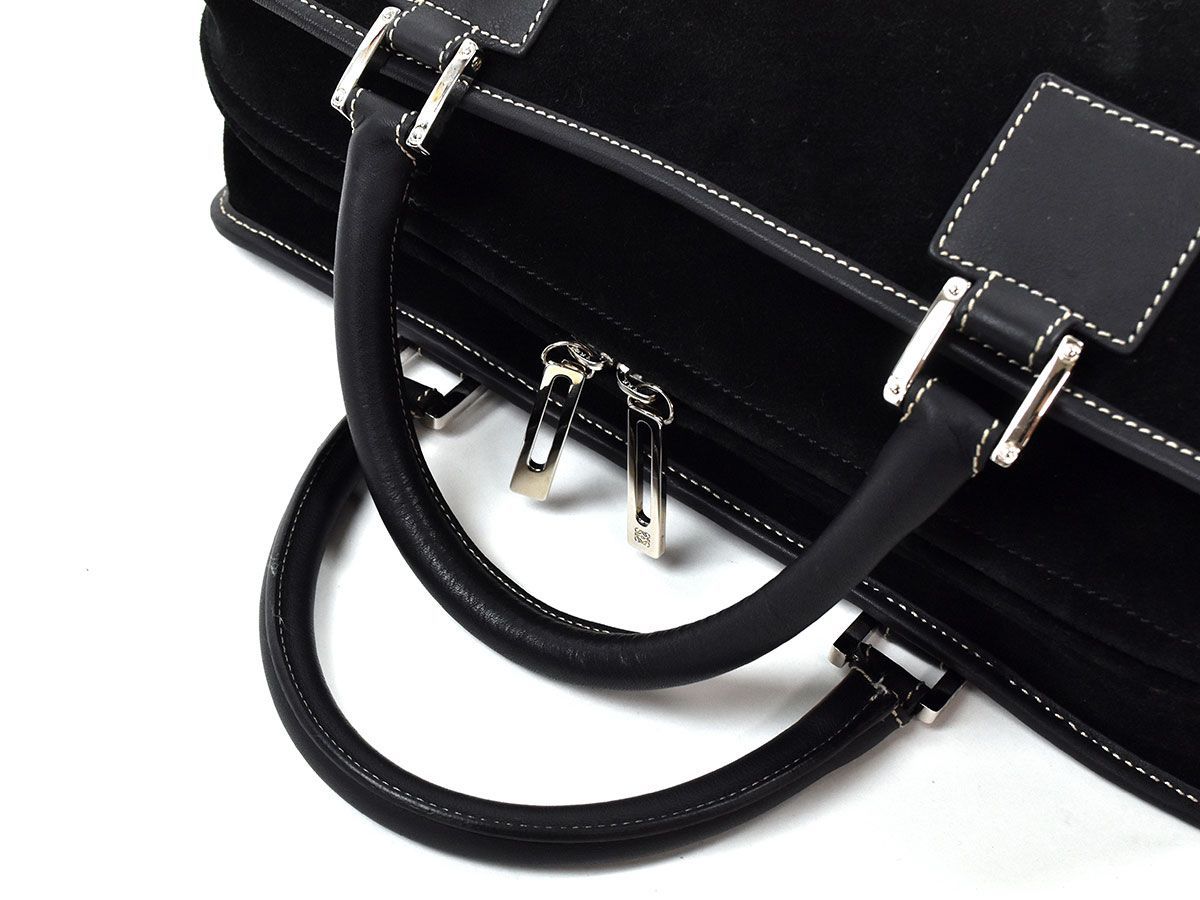 115508☆ LOEWE ロエベ アナグラム アマソナ36 ハンドバッグ ミニ 