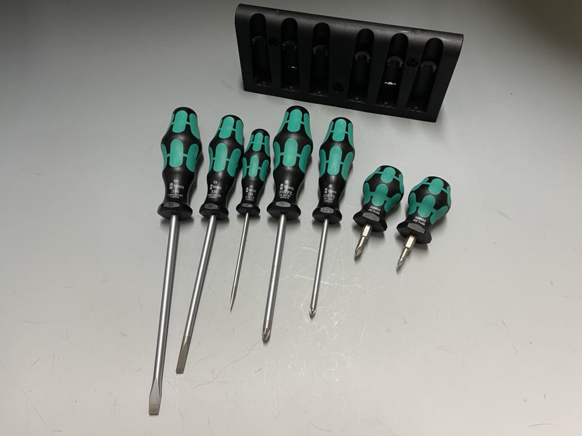 Wera ヴェラ Kraftform 300/7 Mix2 クラフトフォーム ミニ ドライバー ポジドライバー 7本 セット 工具 メンテナンス ヨーロッパ車(ドライバーセット)｜売買されたオークション情報、yahooの商品情報 ドライバーセット