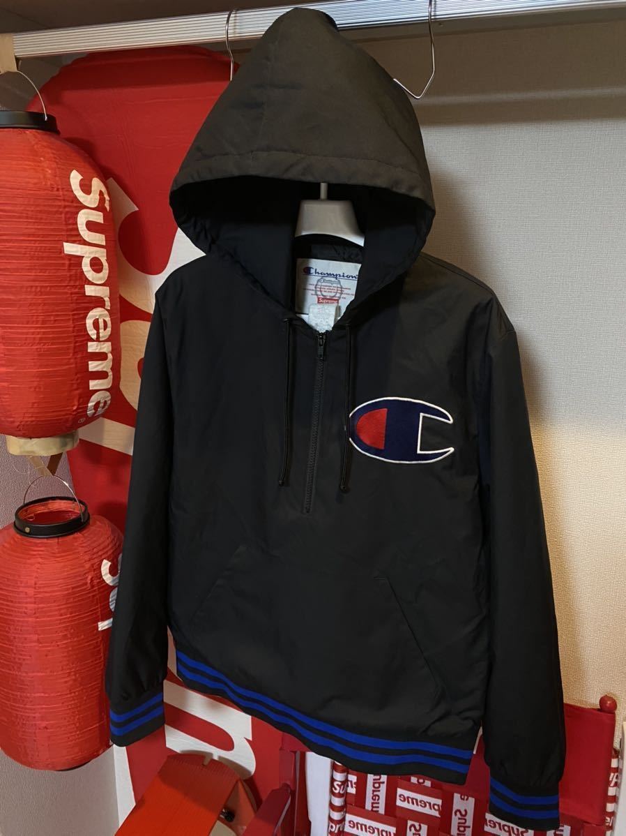 ☆希少☆激レア☆Supreme Champion バックアーチロゴ ハーフジップ 