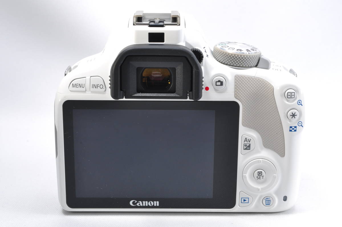 ☆極上美品☆Canon キャノン EOS Kiss X7 ホワイト レンズキット☆SD