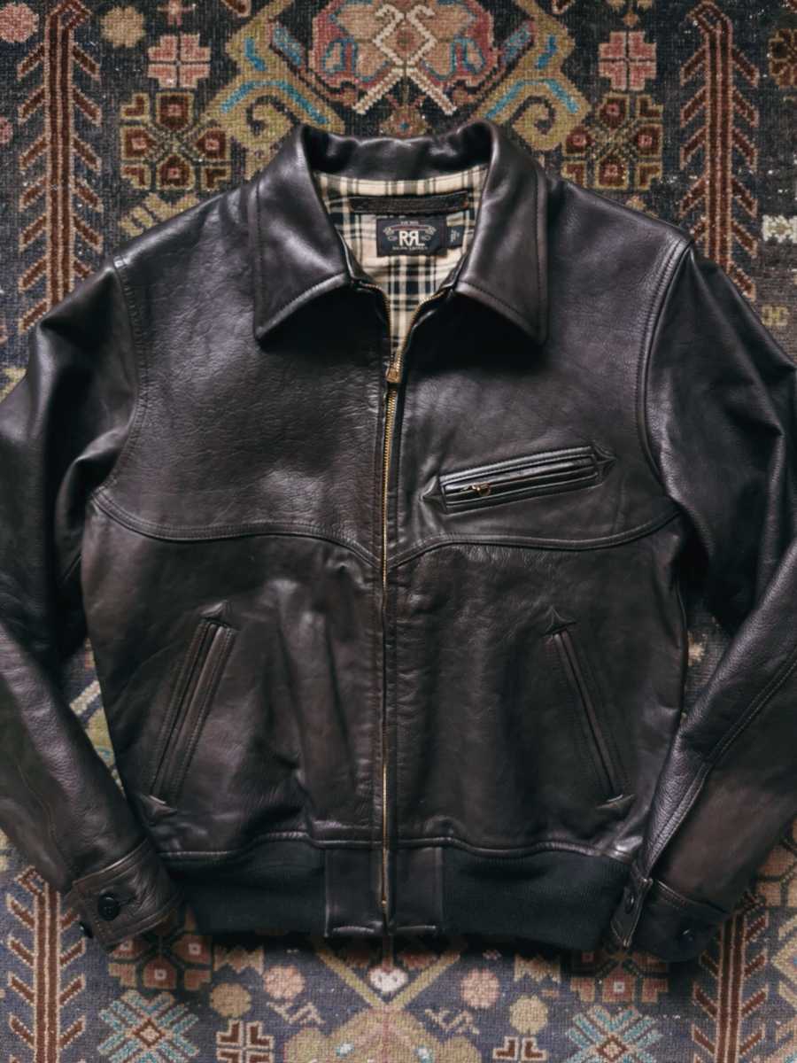 名作】RRL 泥臭 Davis Jacket XS スエードレザージャケット