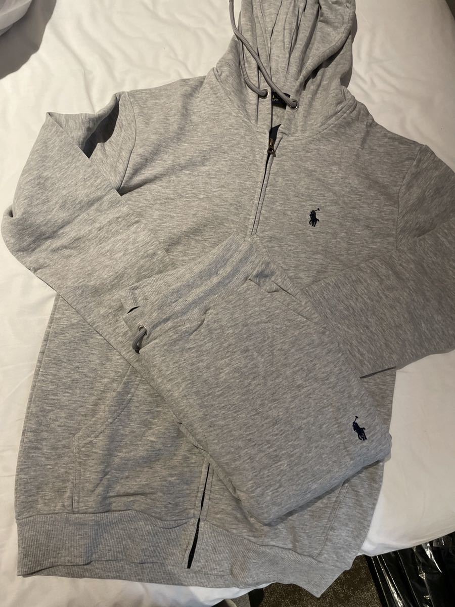 1円ラスト1点希少ビッグサイズXXLグレーRalph Laurenセットアップ未使用ジャージ・スウェット&パンツ