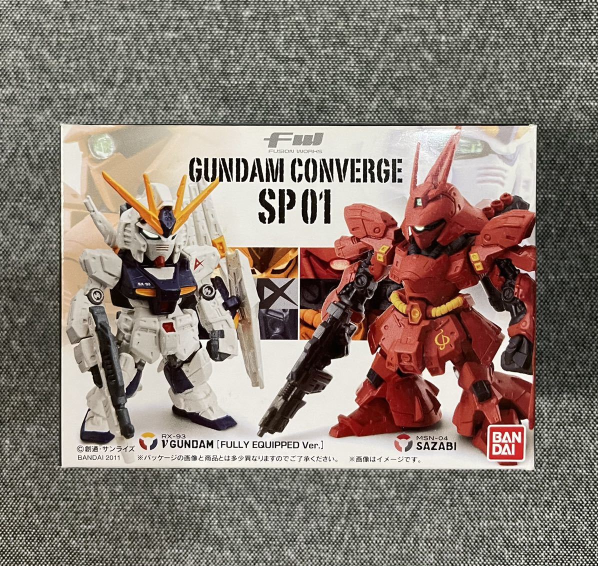 未開封 ガンダム コンバージ SP01 νガンダム サザビー GUNDAM CONVERGE