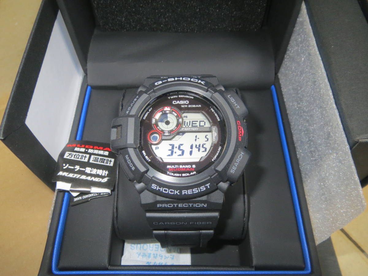 G-SHOCK MUDMAN GW-9300-1JF マルチバンドタフソーラー・ほぼ未