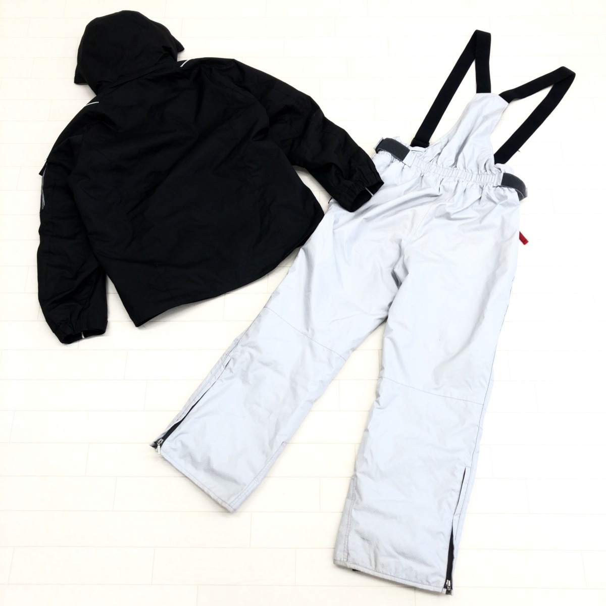 ◇ DESCENTE デサント スキーウェア ボードウェア 上下セット M 黒