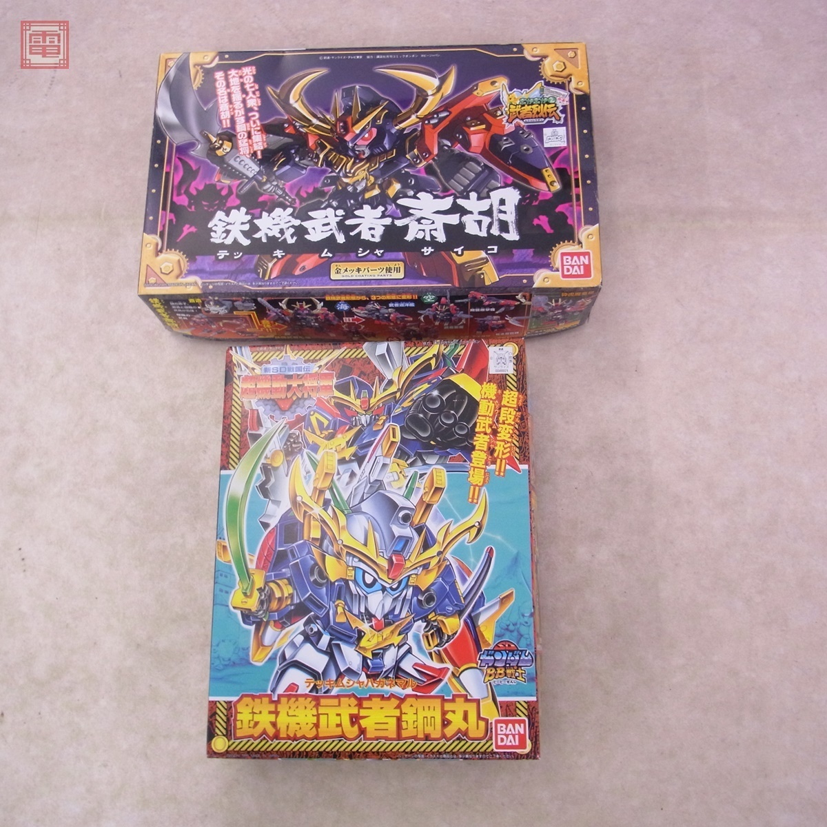 未組立 バンダイ Sdガンダムbb戦士 鉄機武者鋼丸 鉄機武者斎胡 Sdガンダムフォース絵巻 武者烈伝 武化舞可編 計2点セット Bandai Sdガンダムbb戦士 売買されたオークション情報 Yahooの商品情報をアーカイブ公開 オークファン Aucfan Com