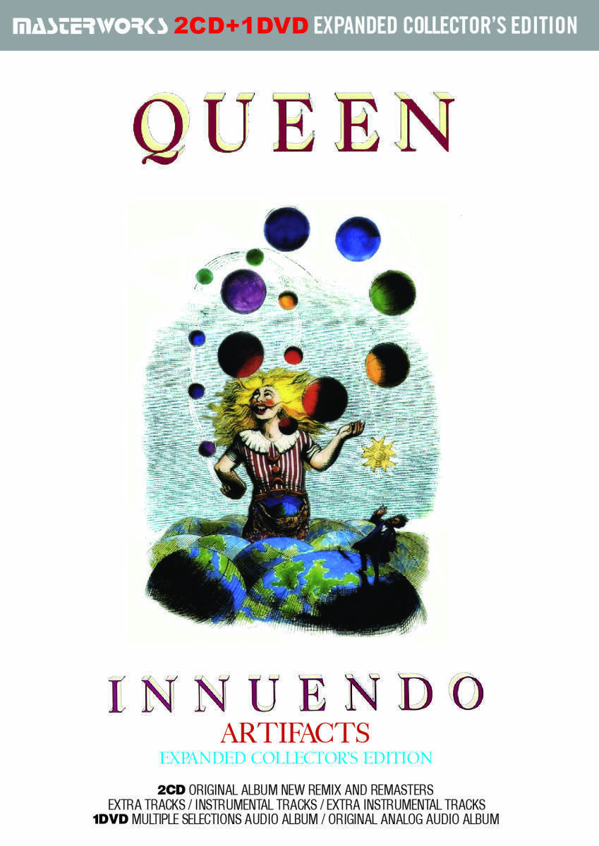 正規品，新品 2CD+1DVD QUEEN / INNUENDO:ARTIFACTS =EXPANDED COLLECTOR'S EDITION=(Queen)｜売買されたオークション情報、yahooの商品情報をアーカイブ公開 - オークファン Q