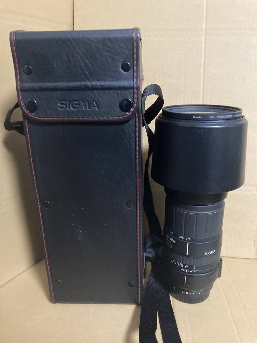 SIGMA APO 170-500mm F5-6.3 ペンタックスのKマウント カメラレンズ