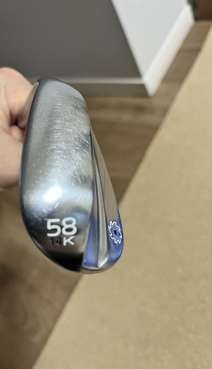 ボーケイ SM7 58度 Kグラインド モーダス120S 使用感ある傷はありますが