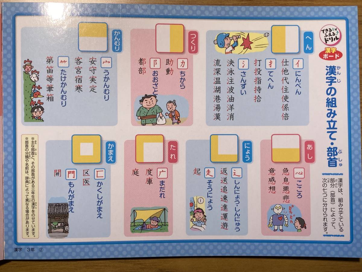 きる がふえるドリル 小学３年 漢字 小学校 売買されたオークション情報 Yahooの商品情報をアーカイブ公開 オークファン Aucfan Com