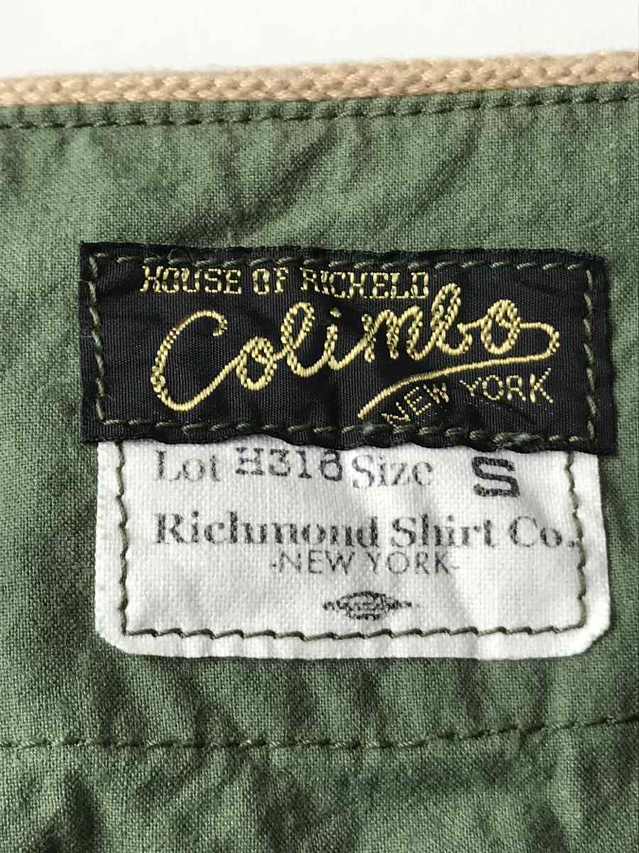 COLIMBO◆長袖シャツ/S/コットン/KHK/グランパシャツ/GRANPA SHIRT/Richmond Shirt &frasl; COLIMBO(コリンボ) | ＜インディゴ コリンボ（サイズ（S&frasl;M&frasl;L）S）（Tシャツ・カットソー コリンボ（袖の長さ長袖）（メンズファッション）の通販