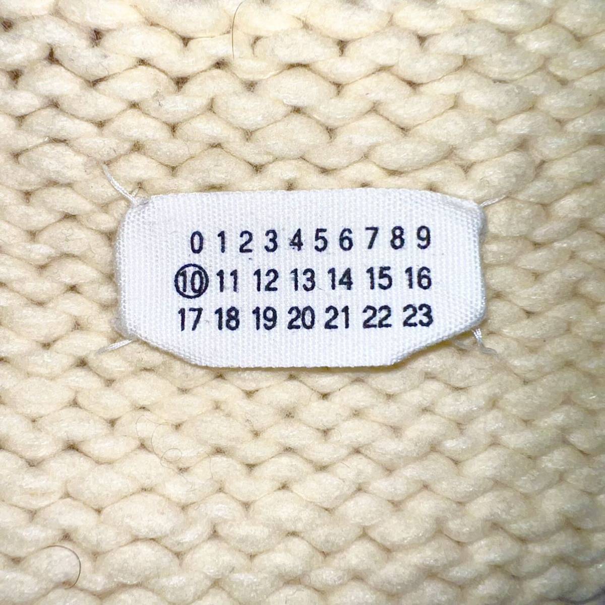 Martin Margiela AW04 chunky knit sweater archive マルジェラ 04AW 