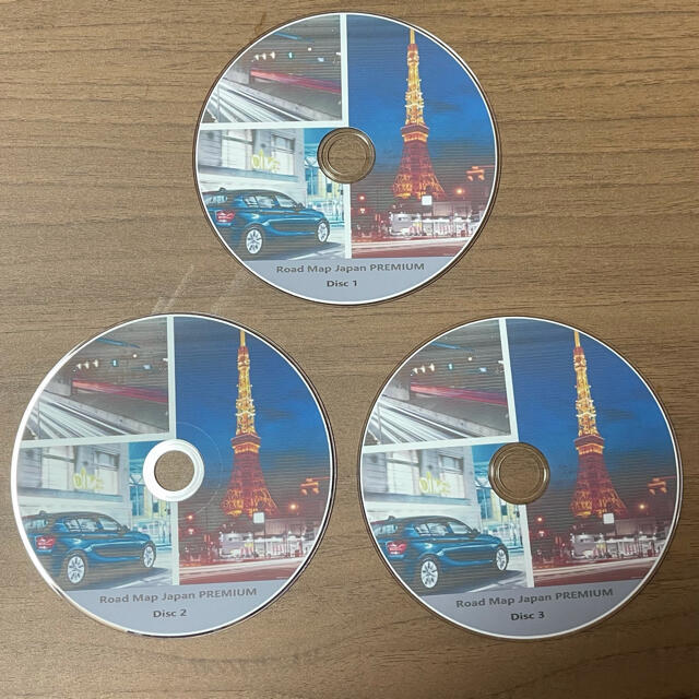 BMW マップアップデート・2020年度版・DVD 3枚組＋FSC（CIC専用）の Map NBT 3枚組＋FSC（CIC専用） Road JAPAN Update USB 日本 NEXT+FSCコード Japan 地図 2025年度版 2023の中古品