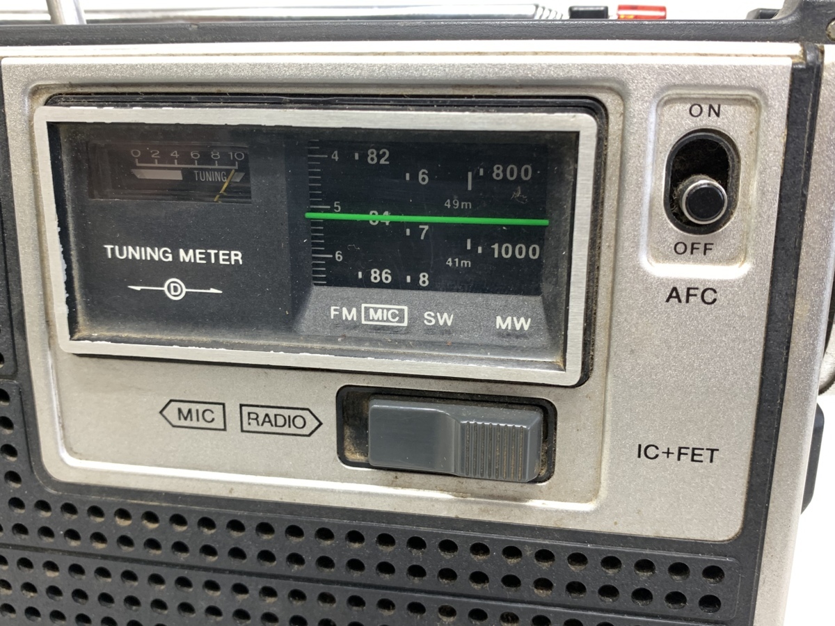 ジャンク】SONY ICF-5400 スカイセンサー ※通電NG 元箱・取説付き