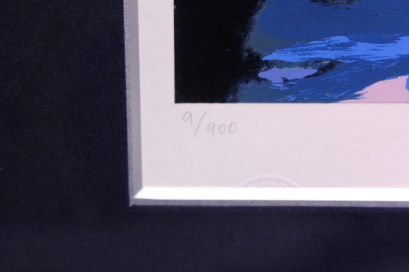 笹倉鉄平 - 絵画買取・販売 真作 ヴァイオリンの森に シルクスクリーン
