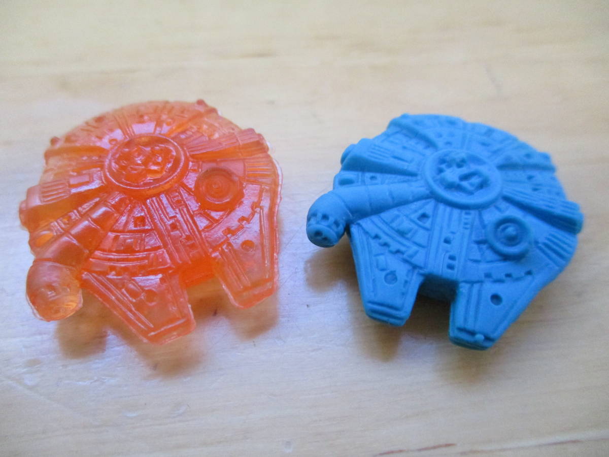 ☆当時物 マルカ スターウォーズ ミレニアムファルコン 消しゴム 昭和