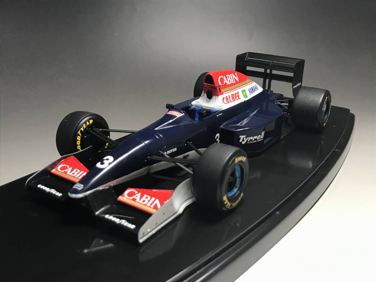タミヤ 1/20 ティレル 020C 片山右京仕様 組立完成品 クリアケース付き