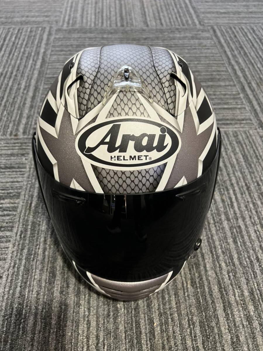 Arai ヘルメット 美品 61㎝62㎝ アライ ヘルメット Arai ミラー