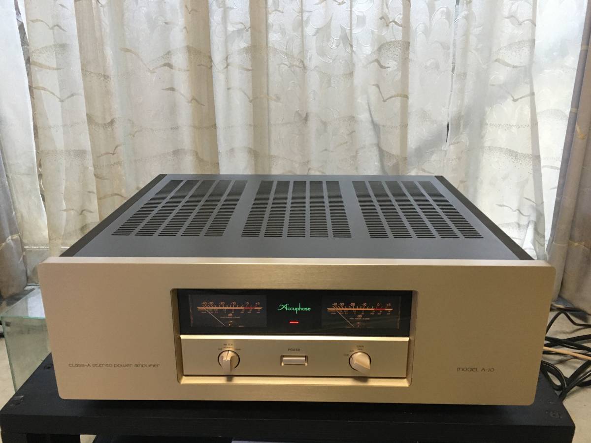 高品質，送料無料】 accuphase A-20 パワーアンプアキュフェーズ純A級