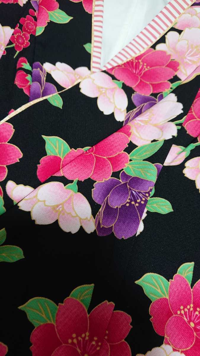 送料無料 美品 アリサナ arisana 袴 袴セット フォーマル 花柄 150cm