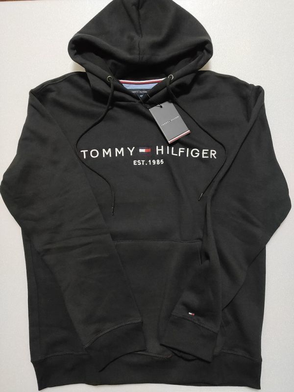得価，2026 1円開始 Tommy Hilfiger トミー ヒルフィガー 長袖 パーカー L black 869(ジャンパー、ブルゾン)｜売買されたオークション情報、yahooの商品情報をアーカイブ公開 - オークファン 男性用